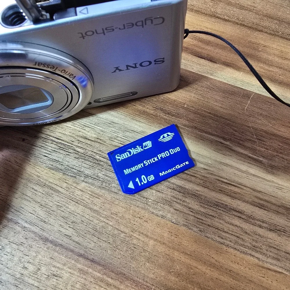 Sony CyberShot DSC-W730 Digital Camera Silver 16.1MP 8x Zoom Digicam Bundle WORK